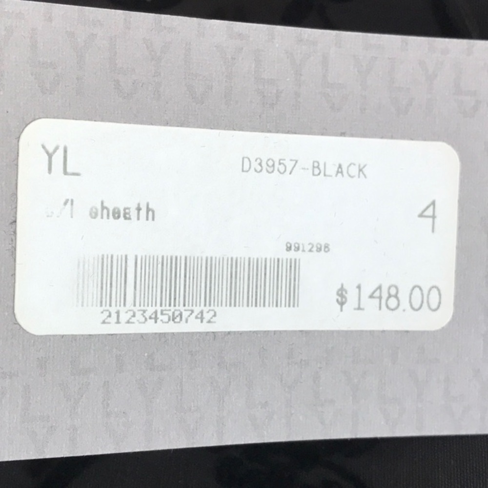 YL By Yair Black Sheath Dress - Picture 7 of 7